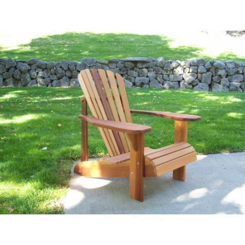 Wood Country Wood Country T&L Red Cedar Child's Adirondack Chair Stained + $11.5 Adirondack Chair WCCCACS